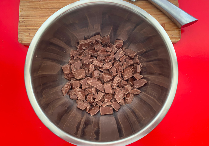 Kerst chocolade fudge 04