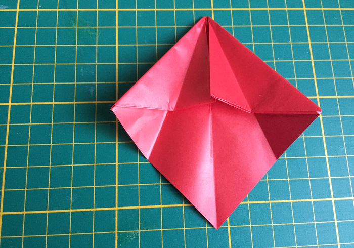 Origami paddenstoel 12