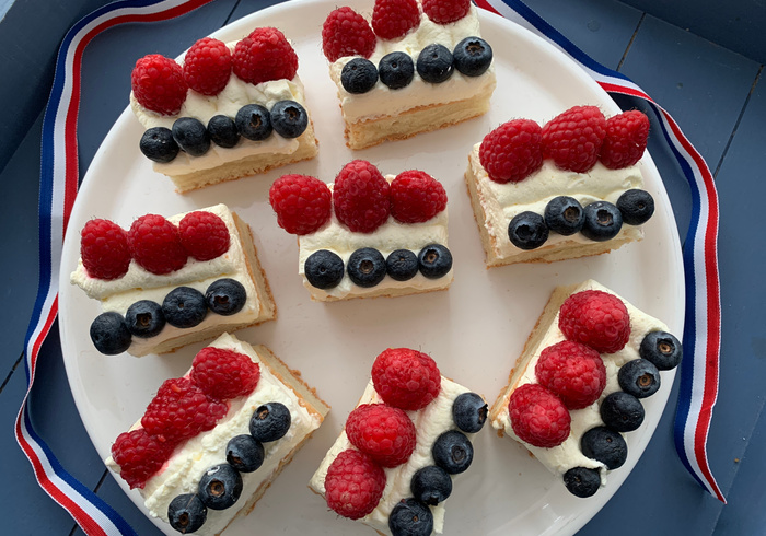 Vlag cakejes homepage