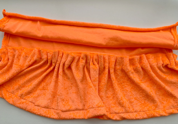 Oranje jurk sabine 10