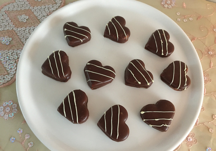 Chocolade hartjes 20