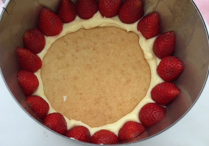 French strawberry cake 13