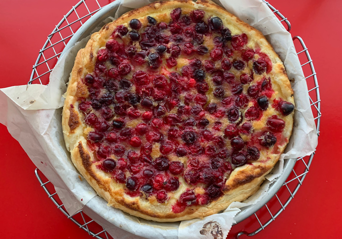 Cranberry karnemelk pie 15