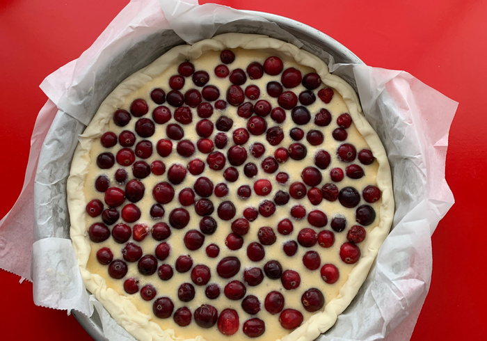 Cranberry karnemelk pie 13