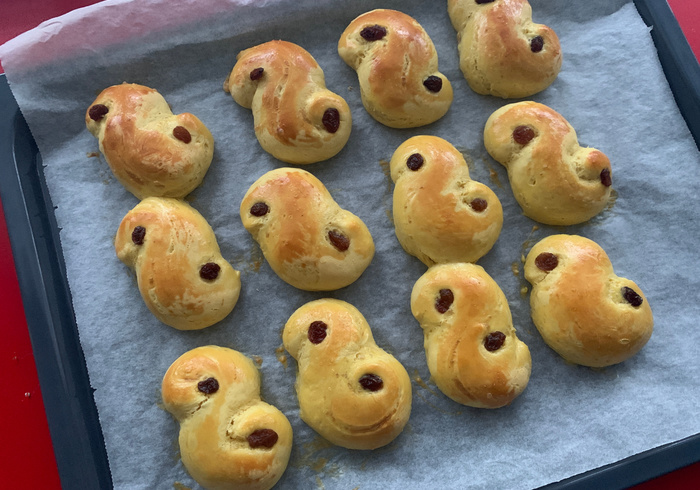 Lussekatter lucia broodjes 20