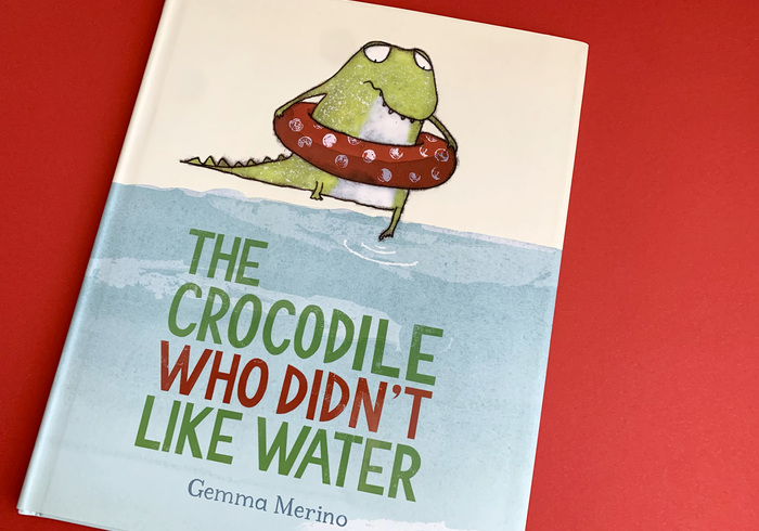 The crocodile who didn't like water sidepic