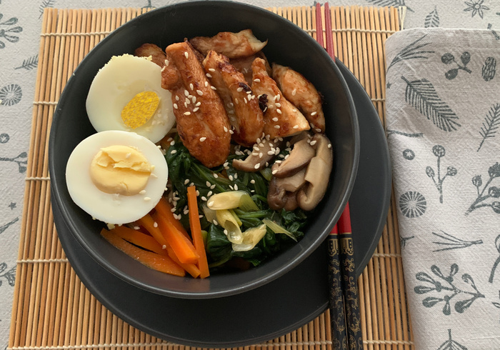 Chicken ramen homepage