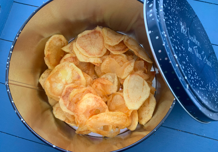 Potato chips sidepic
