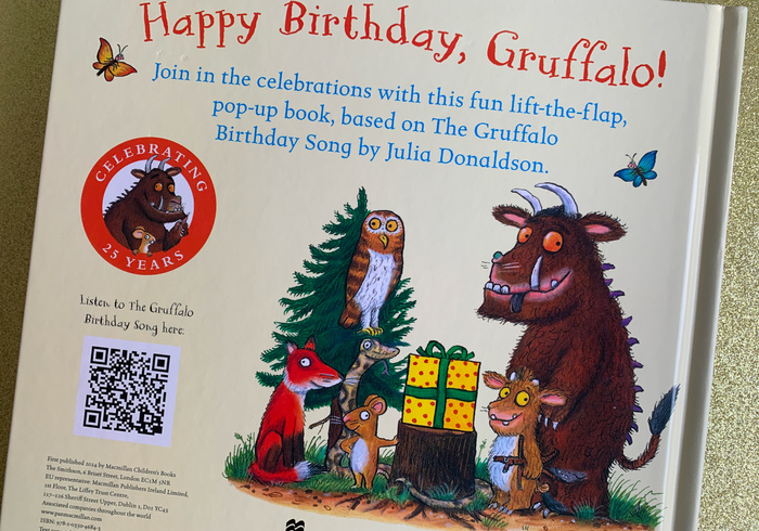 Happy birthday gruffalo sidepicll