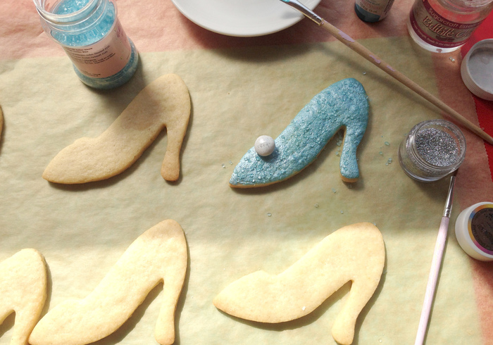 Cinderella's slipper koekjes 13