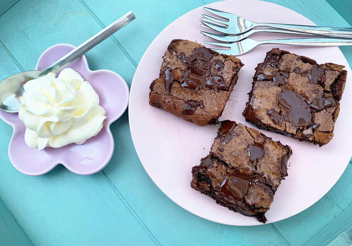 Brownies zonder meel sidepicll