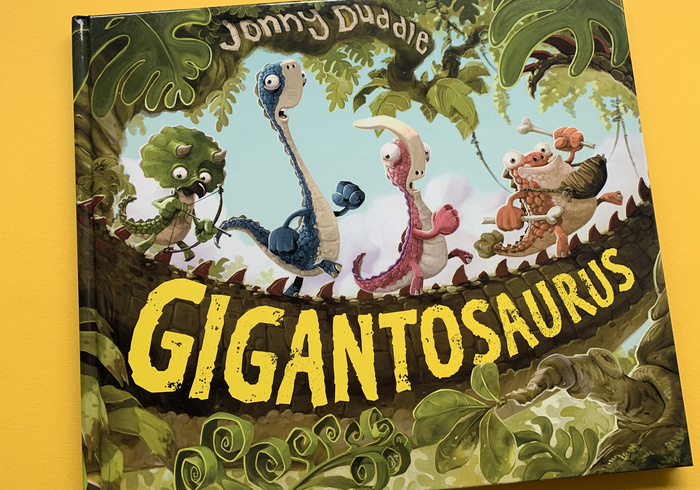 Gigantosaurus sidepic