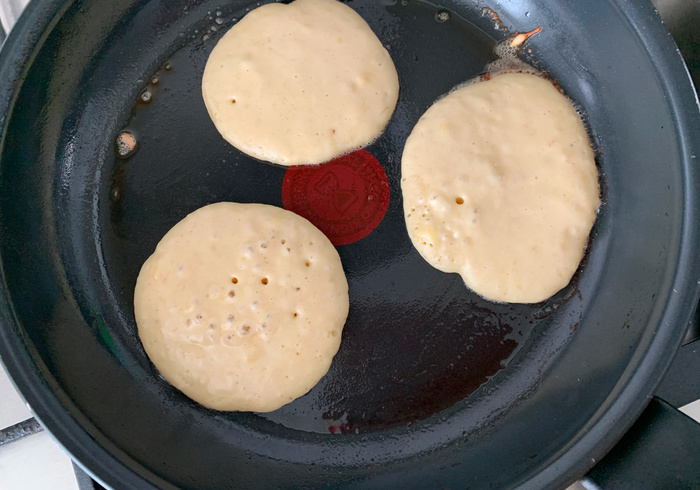 Bananen pannenkoekjes 12