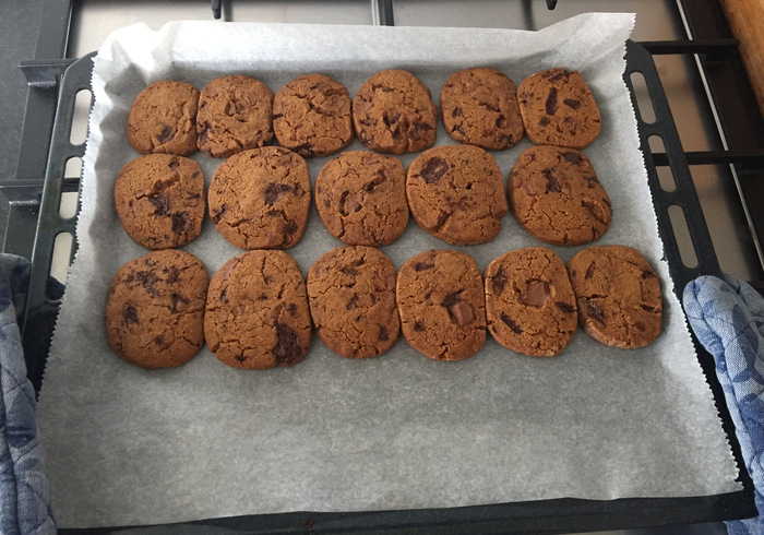 Peanutbutter chocolate cookies 14