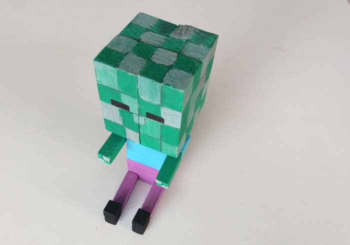 Minecraft zombie sidepic ll