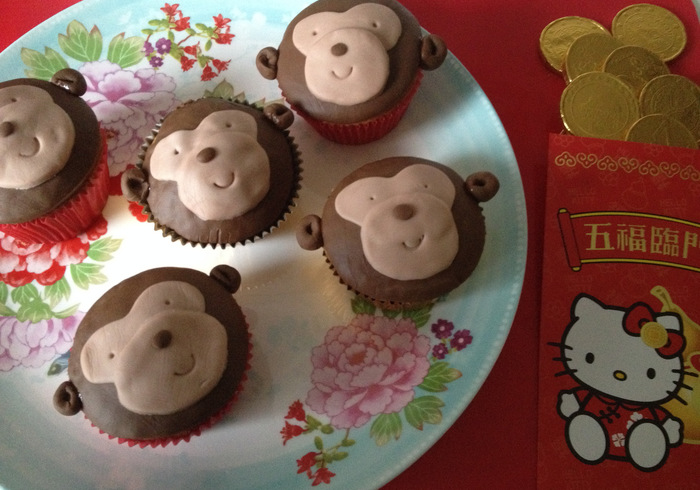 Monkey cupcakes home l