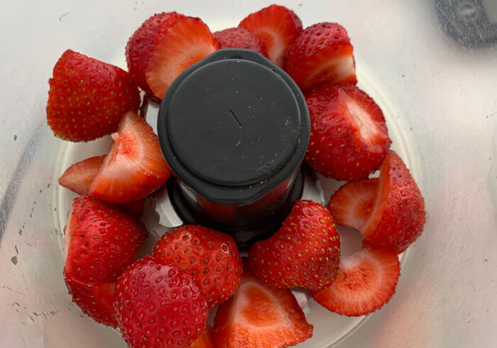 Aardbeien milkshake 02