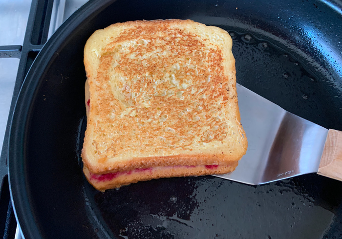 Jam eggy bread 10