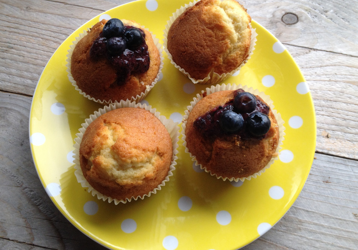 Muffins with blueberry 14