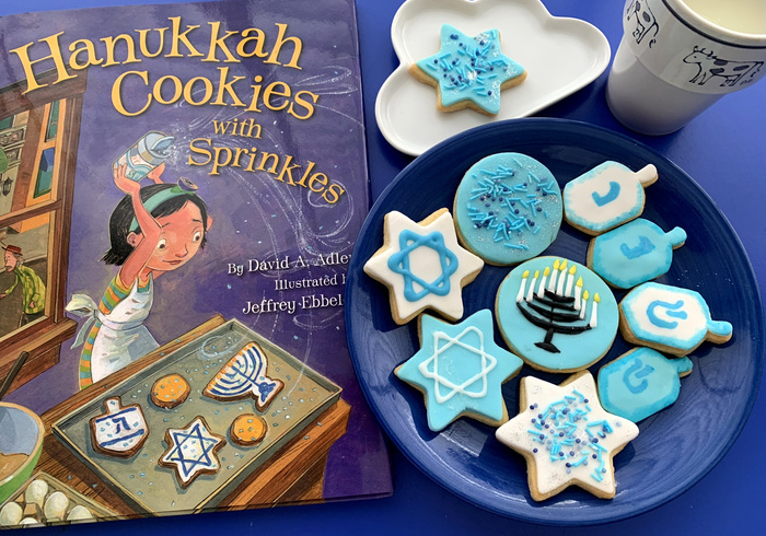 Hanukkah cookies with sprinkles homepage