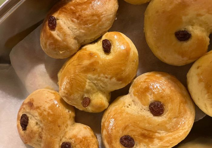 Lussekatter lucia broodjes 24