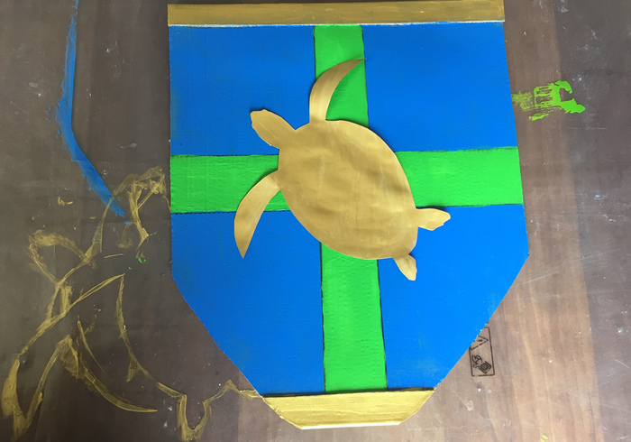 Schild shield 14