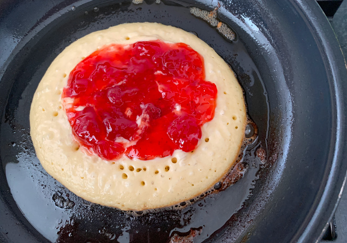 Jam donut pannenkoeken 14