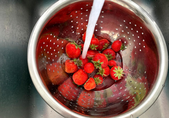 Aardbeien milkshake 01