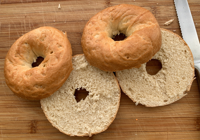 Bagel makreel salade 01