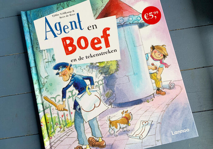 Agent en boef en de tekenstreken homepage