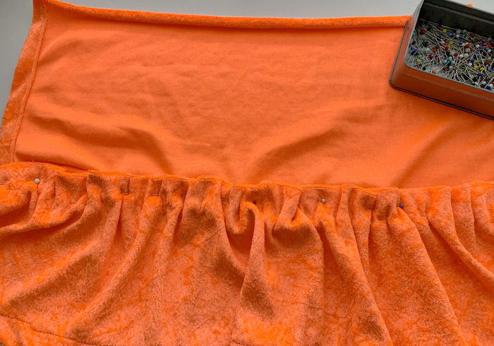 Oranje jurk sabine 09