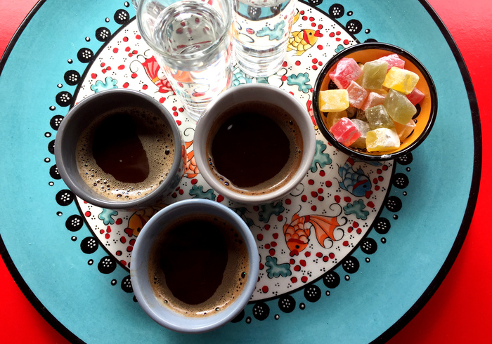 Turkse koffie home