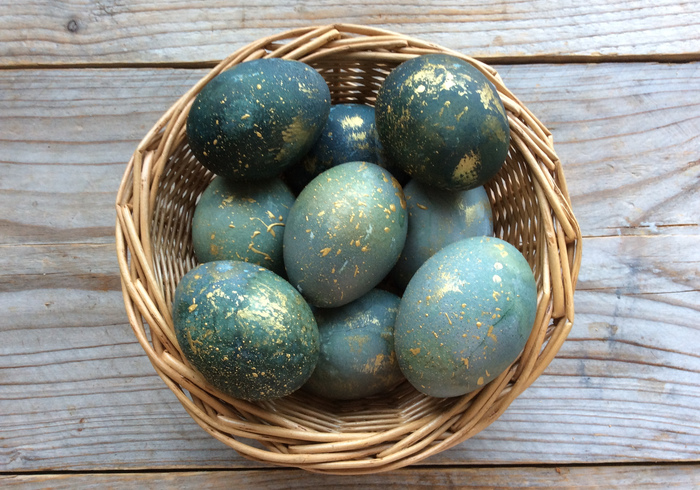 Eieren verven home