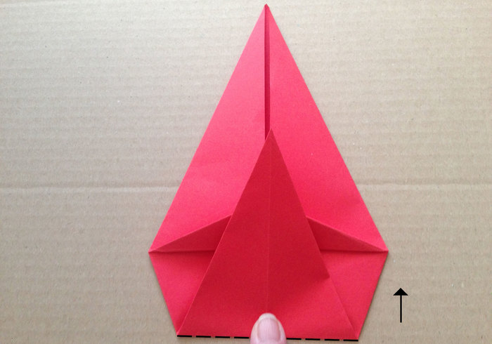 Origami muis 14