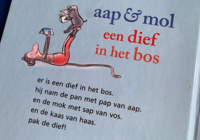 Een dief in het bos sidepicll