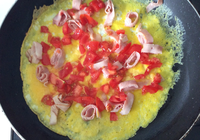 Sunday omelette 06