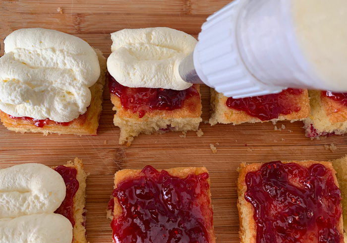 Frambozen cake 19
