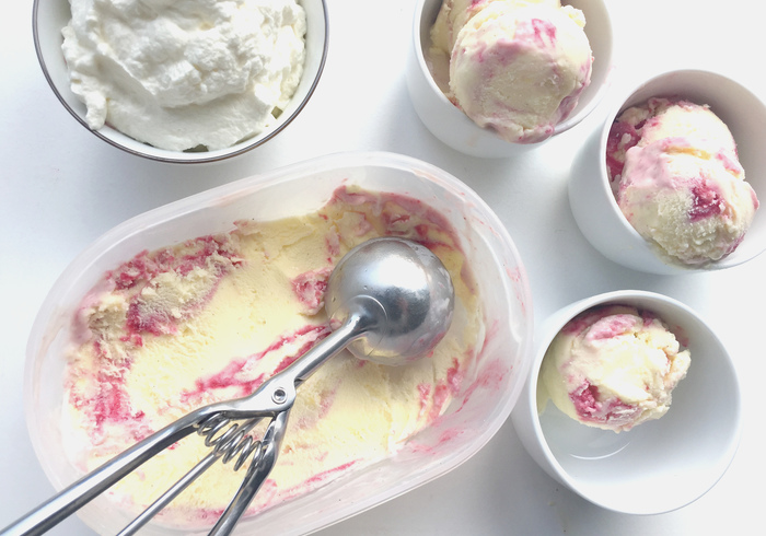 Raspberry ripple ice cream 22