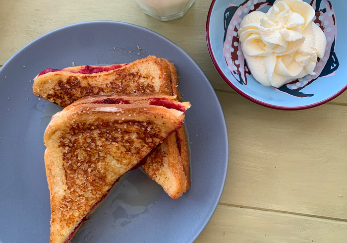 Jam eggy bread homepage