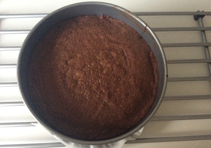 Chocolate caprese cake 17
