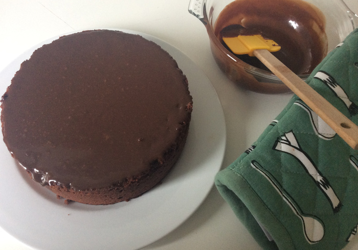 Chocolate caprese cake 21