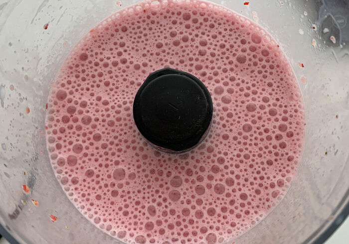 Aardbeien milkshake 05