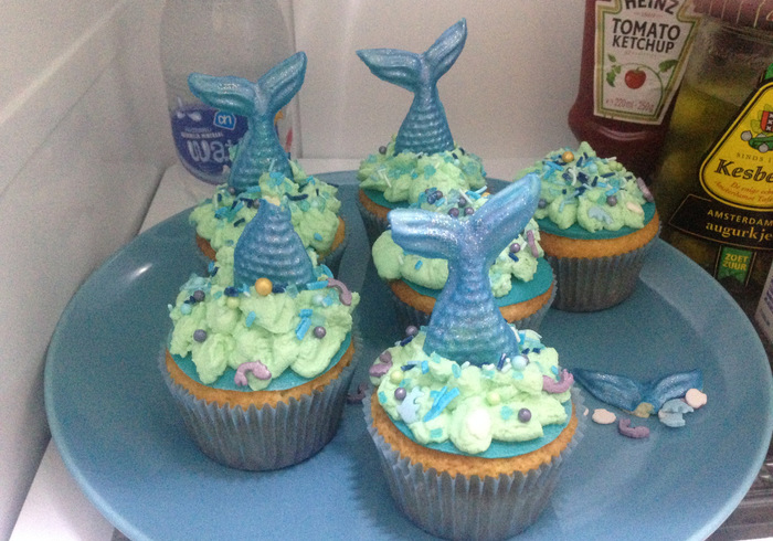 Mermaid cupcakes 11