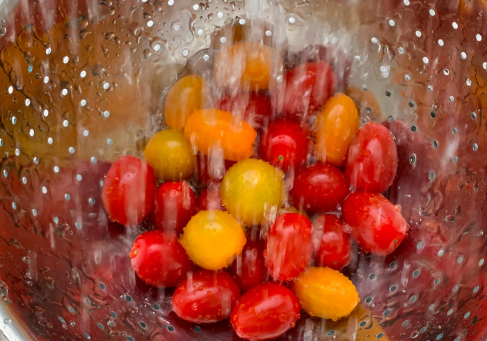 Gemengde tomaten salade 01