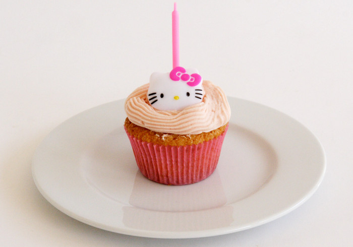 Hello kitty cupcakes promo
