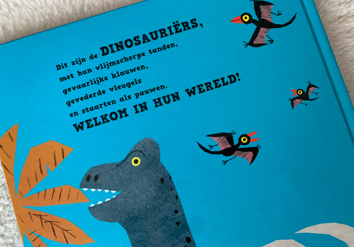 De wereld van de dinosauriers sidepicll