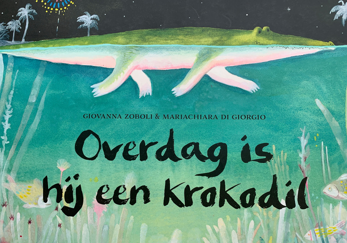 Overdag is hij een krokodil homepage