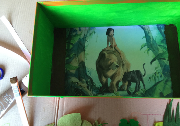Jungle book diorama 10