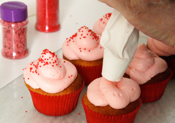 Valentine cupcakes 12