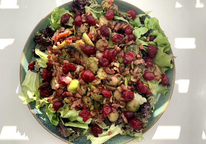 Bacon sprout salad 19